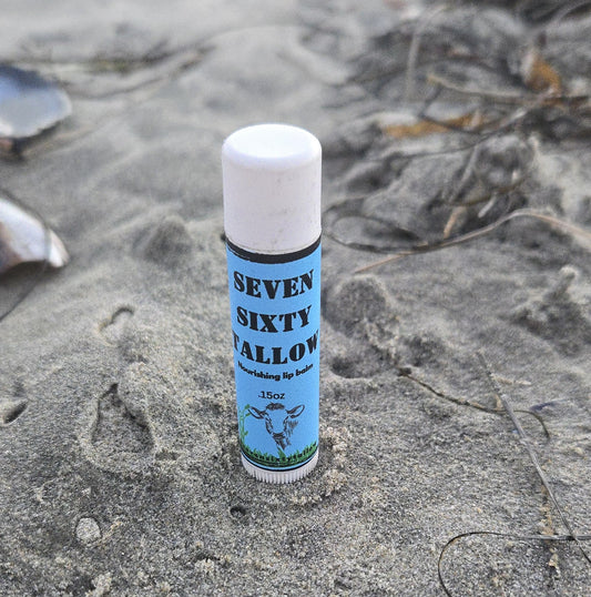 Tallow Lip Balm Peppermint 4 Pack